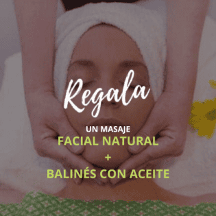 Masaje Facial Natural+ Balinés con Aceite